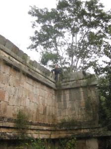 And now we all hum the theme from Indiana Jones (apparently I looked very happy)