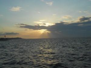 I must admit sunset was really nice